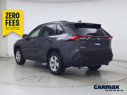 Gray 2021 Toyota RAV4 Hybrid XLE