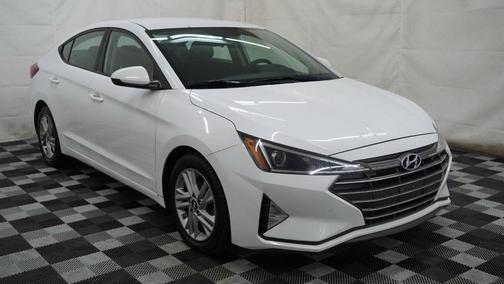 Quartz White Pearl 2020 Hyundai ELANTRA SEL