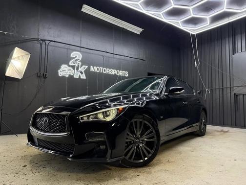 Black Obsidian 2020 INFINITI Q50 3.0t LUXE