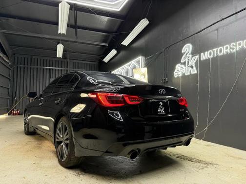 Black Obsidian 2020 INFINITI Q50 3.0t LUXE
