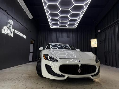 White 2017 Maserati GranTurismo Sport