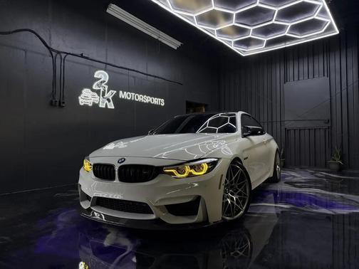 White 2015 BMW M4 Base