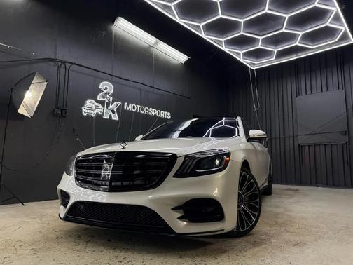 White 2019 Mercedes-Benz S-Class S560