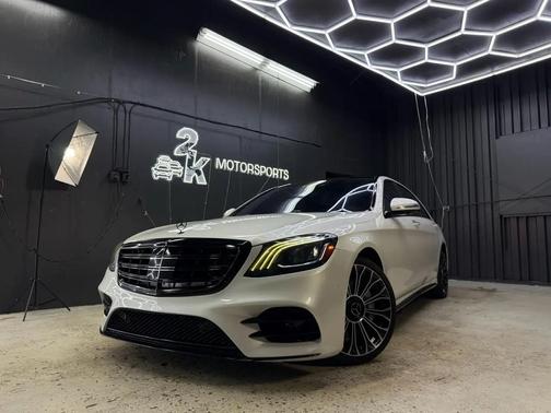 White 2019 Mercedes-Benz S-Class S560