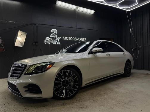 White 2019 Mercedes-Benz S-Class S560