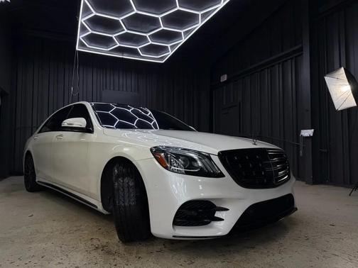 White 2019 Mercedes-Benz S-Class S560