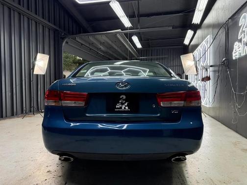 Blue 2007 Hyundai SONATA SE