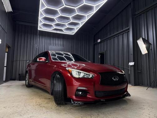 Burgundy 2014 INFINITI Q50 Premium