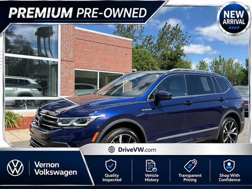 Atlantic Blue 2024 Volkswagen Tiguan 2.0T SEL R-Line