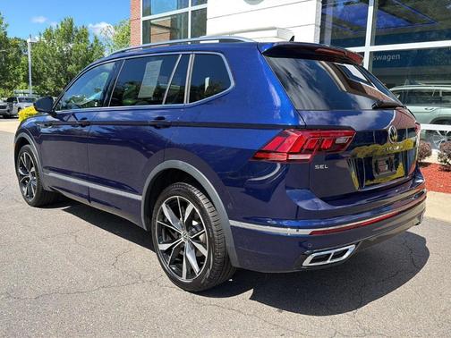 Atlantic Blue 2024 Volkswagen Tiguan 2.0T SEL R-Line