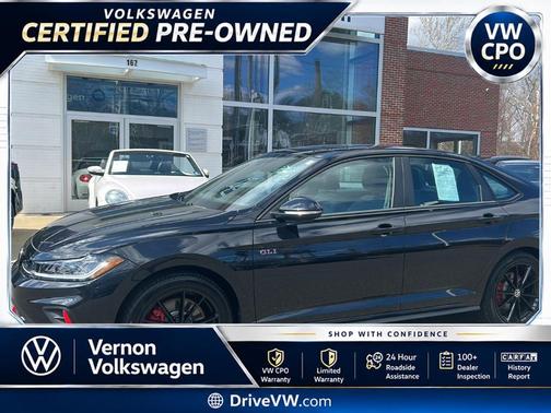 Deep Black Pearl Effect 2025 Volkswagen Jetta GLI 2.0T Autobahn