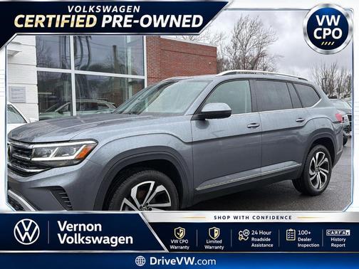 Platinum Gray Metallic 2023 Volkswagen Atlas 2.0T SEL