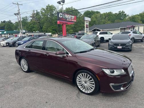 Burgundy Velvet Tinted Clearcoat 2017 Lincoln MKZ Reserve