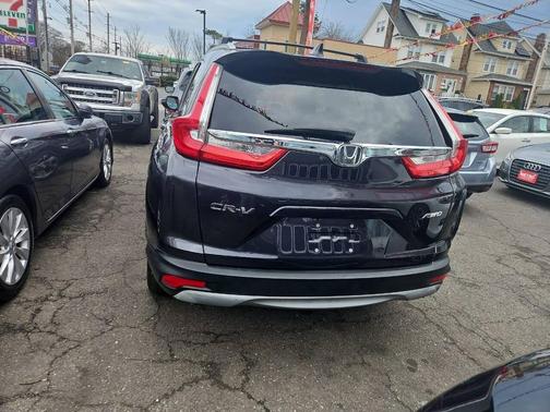 Blue 2017 Honda CR-V EX