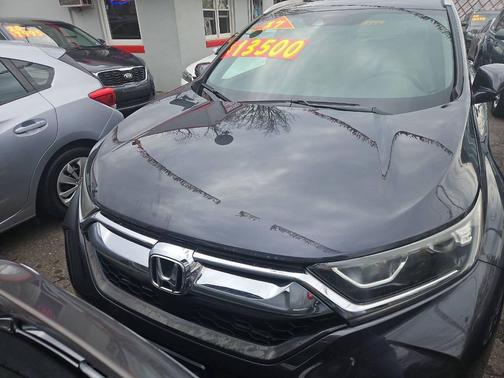 Blue 2017 Honda CR-V EX
