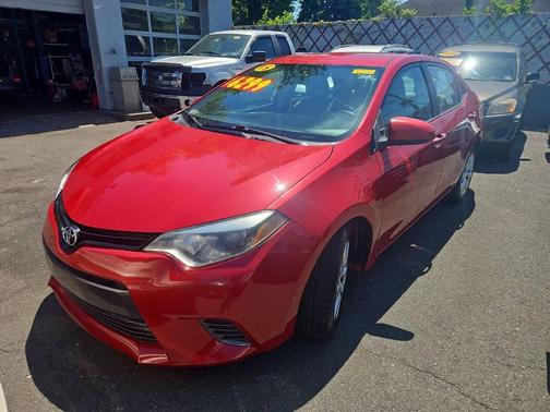Red 2015 Toyota Corolla LE