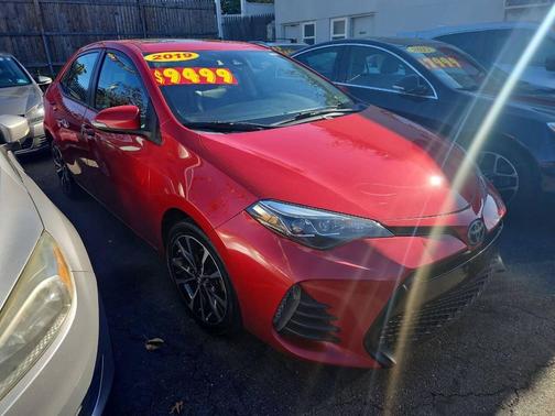 Red 2019 Toyota Corolla XSE