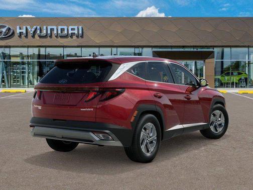 Ultimate Red 2026 Hyundai TUCSON Hybrid Blue SE
