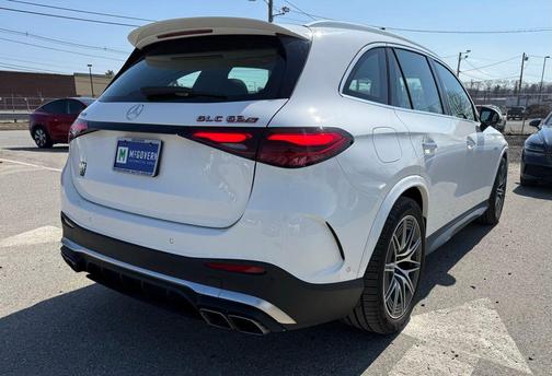 White 2025 Mercedes-Benz AMG GLC 63 S E Performance 4MATIC