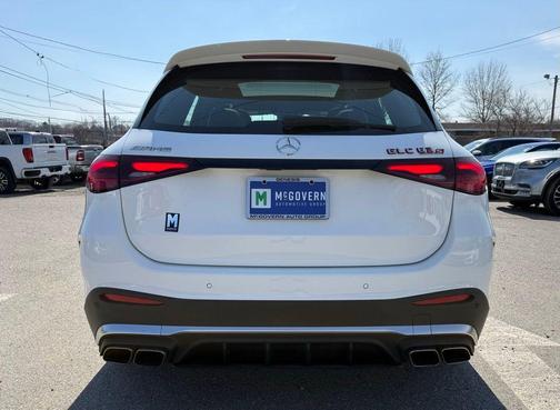 White 2025 Mercedes-Benz AMG GLC 63 S E Performance 4MATIC