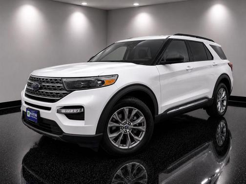 STAR WHITE MET TRI-COAT 2023 Ford Explorer XLT
