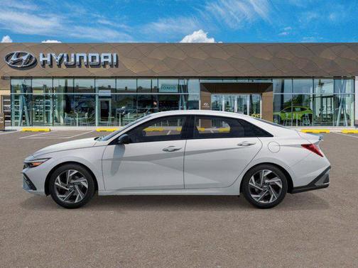 Serenity White 2026 Hyundai ELANTRA Sport