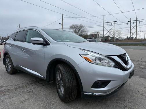 Brilliant Silver Metallic 2017 Nissan Murano SL