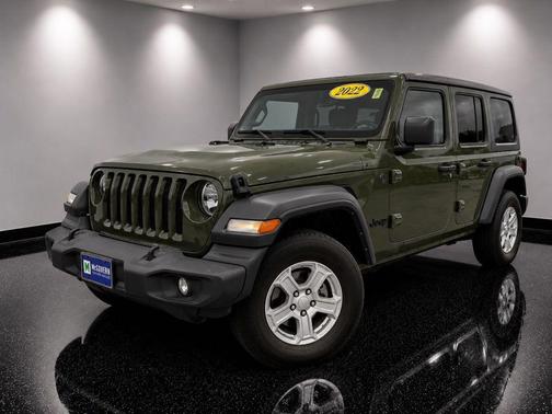 Sarge Green Clearcoat 2022 Jeep Wrangler Unlimited Sport