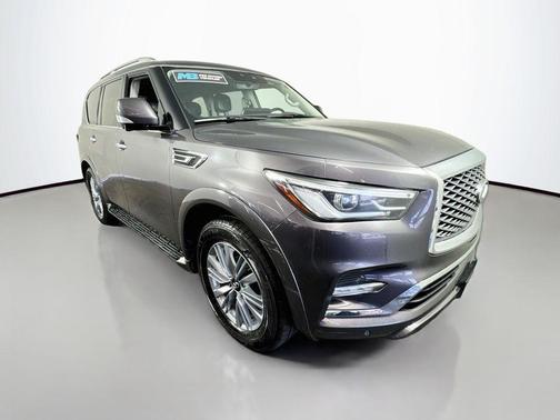 Anthracite Gray 2024 INFINITI QX80 Luxe