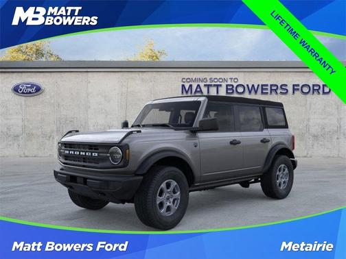 Carbonized Gray Metallic 2026 Ford Bronco Big Bend
