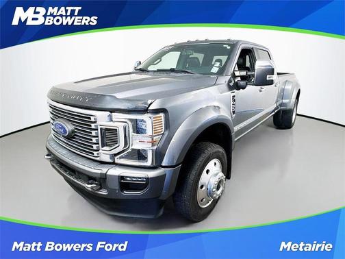 Carbonized Gray Metallic 2021 Ford F-450 Platinum
