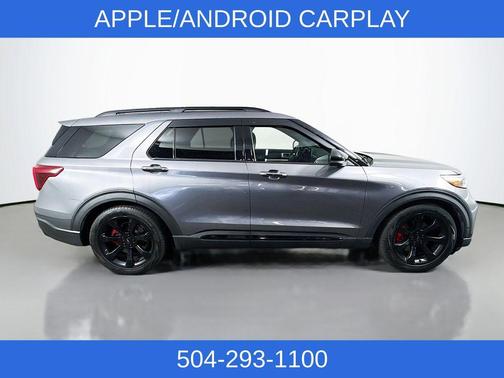 Gray Metallic 2021 Ford Explorer ST