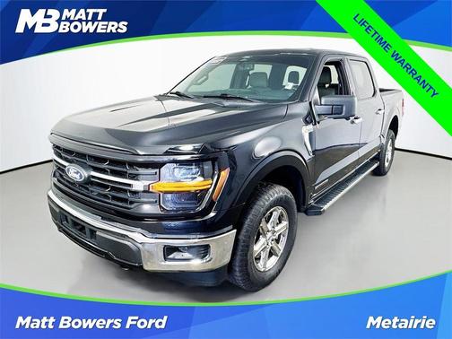 Black Metallic 2024 Ford F-150 XLT