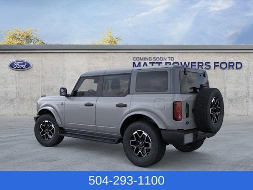Avalanche Gray 2026 Ford Bronco Outer Banks