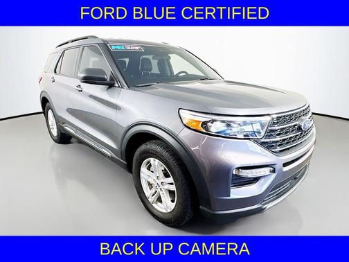 Gray Metallic 2023 Ford Explorer XLT