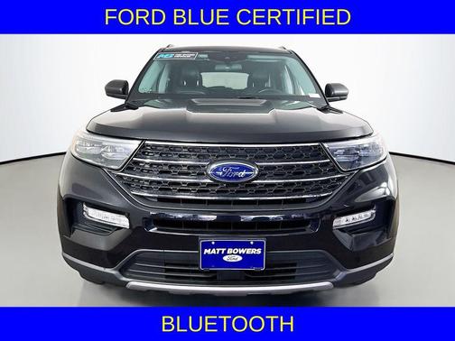 Agate Black Metallic 2022 Ford Explorer XLT