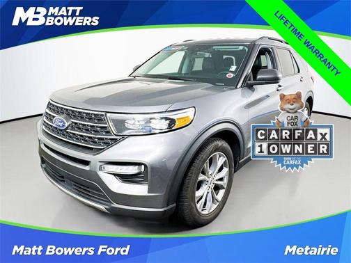 Carbonized Gray Metallic 2023 Ford Explorer XLT