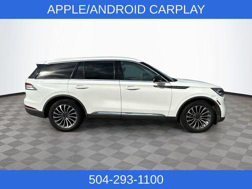 White Metallic 2022 Lincoln Aviator Reserve RWD