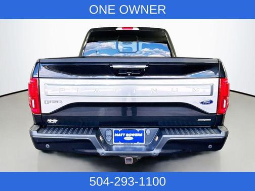 Tuxedo Black Metallic 2015 Ford F-150 Platinum