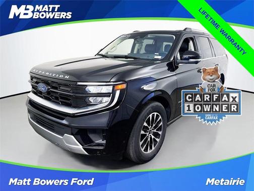 Black Metallic 2025 Ford Expedition Platinum