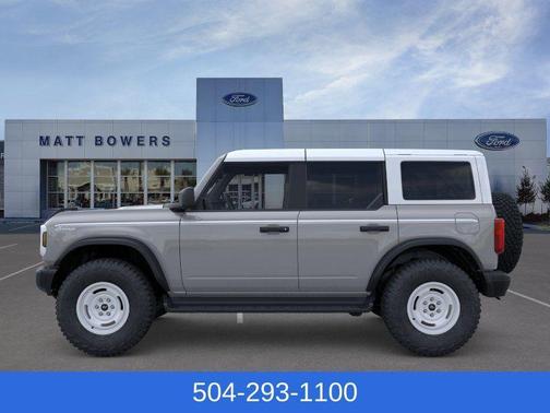 Avalanche Gray 2026 Ford Bronco Heritage Edition