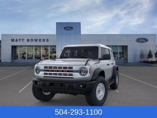 Avalanche Gray 2026 Ford Bronco Heritage Edition