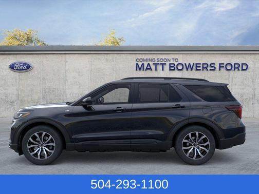 Agate Black Metallic 2026 Ford Explorer ST-Line