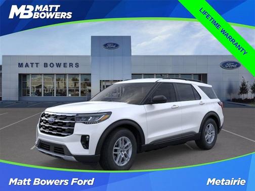 Star White 2026 Ford Explorer Active