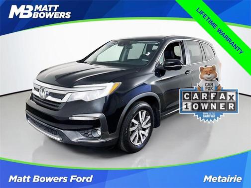Crystal Black Pearl 2020 Honda Pilot EX-L