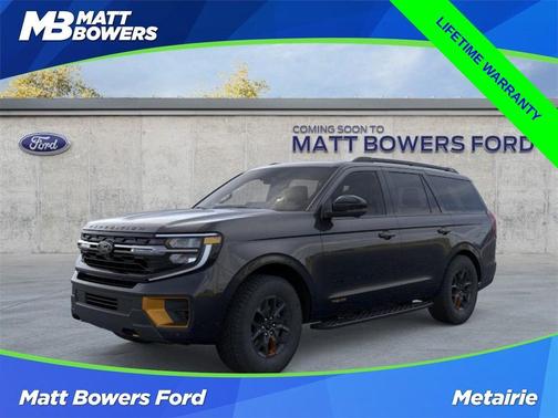 Agate Black Metallic 2026 Ford Expedition Tremor