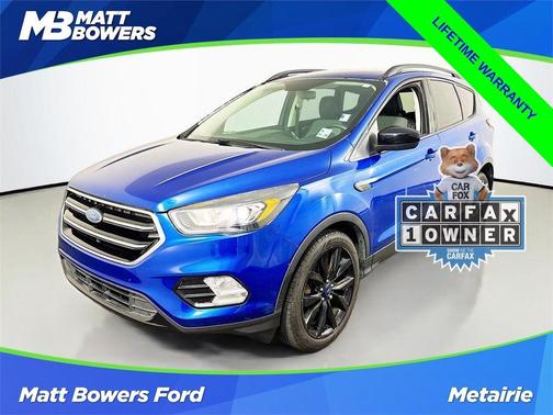 Lightning Blue 2018 Ford Escape SE
