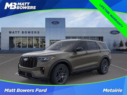 Gray 2026 Ford Explorer ST-Line
