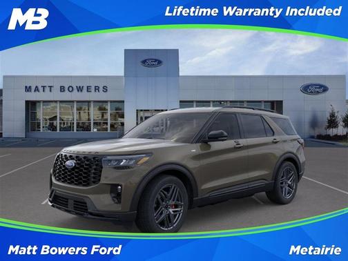 Gray 2026 Ford Explorer ST-Line