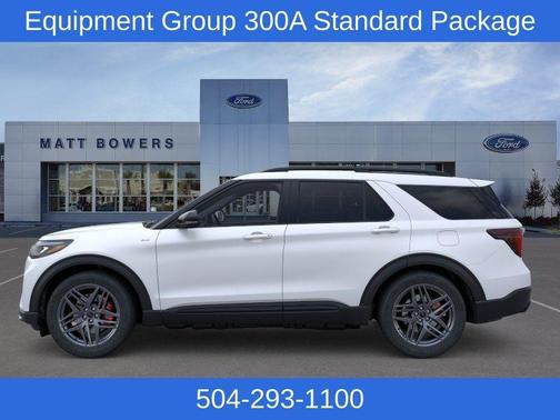 Star White 2026 Ford Explorer ST-Line